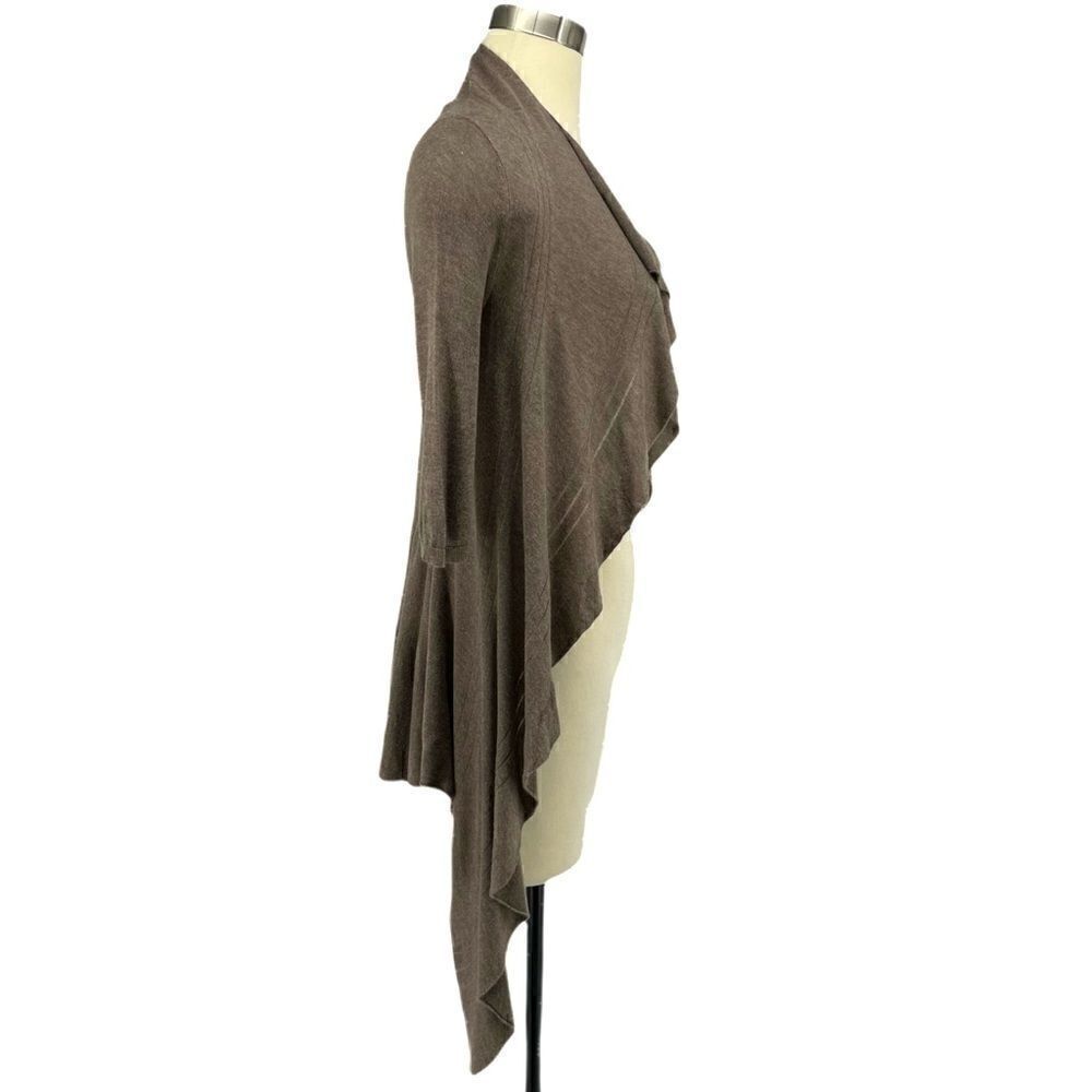 EXPRESS Open Front Waterfall Cardigan - Picture 2 of 10